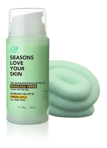 Gel Bloqueador Solar Manzana Verde SPF 50+
