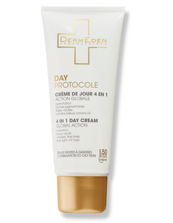 DERMEDEN CREMA DE DÍA 4 EN 1 ACCIÓN GLOBAL PIEL MIXTA